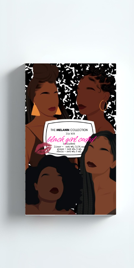 The Melanin Collection Lip Kit: Black Girl Coded