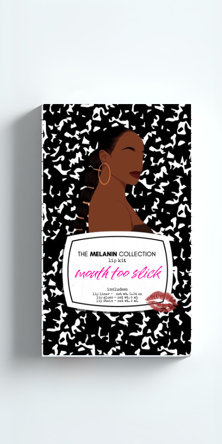 The Melanin Collection Lip Kit: Mouth Too Slick