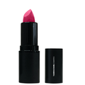 Black lipstick with pink shade on a white background