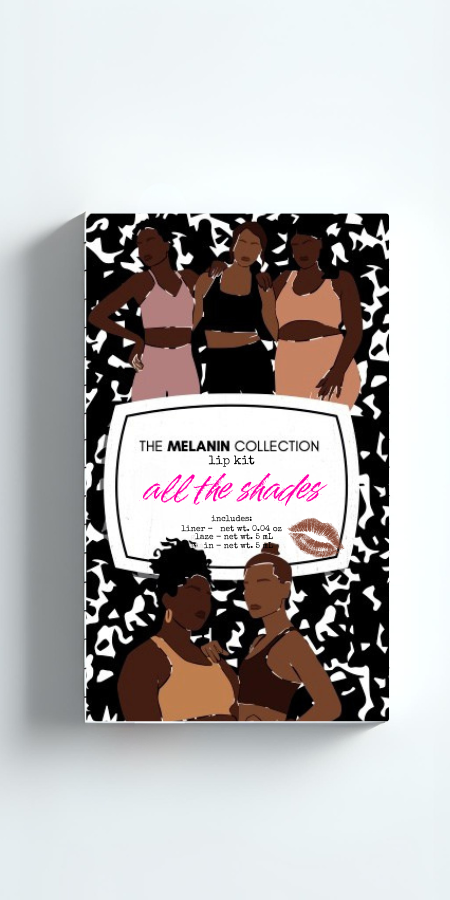 The Melanin Collection Lip Kit: All the Shades