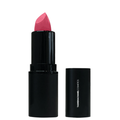 Black lipstick with pink shade on a white background