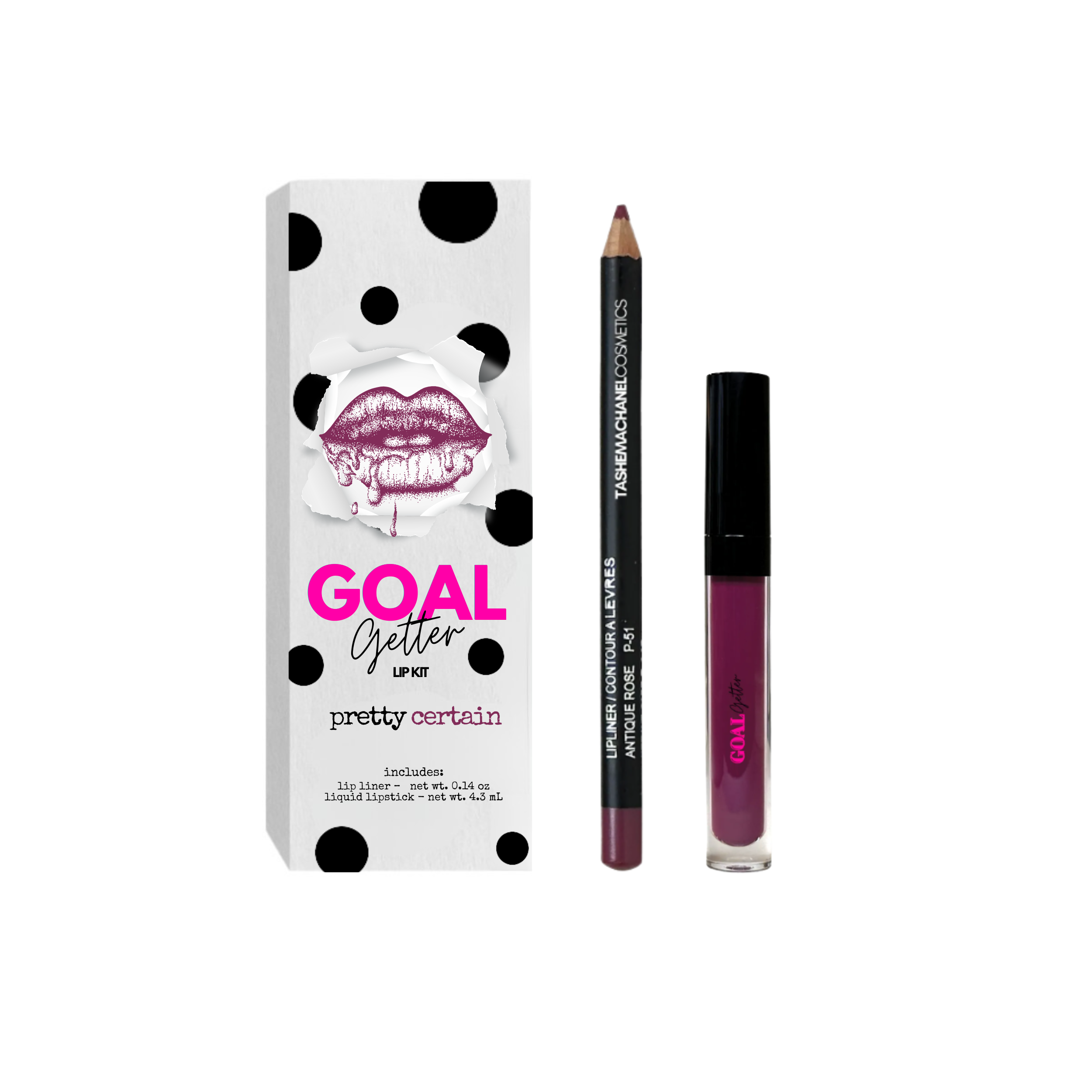 Pretty Certain Goal Getter Matte Lip Kit