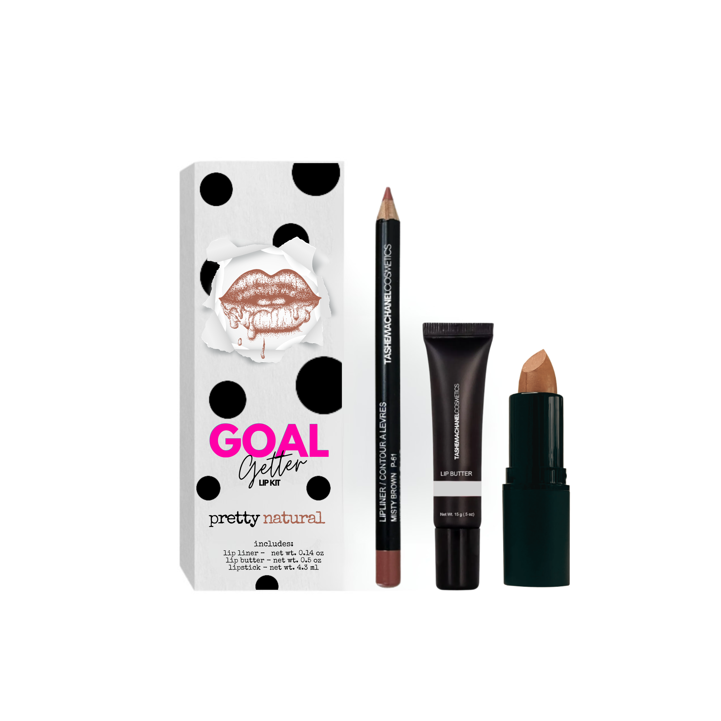 Pretty Natural Goal Getter Lip Kit
