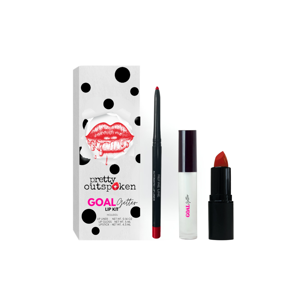 Pretty Outspoken Goal Getter Lip Kit