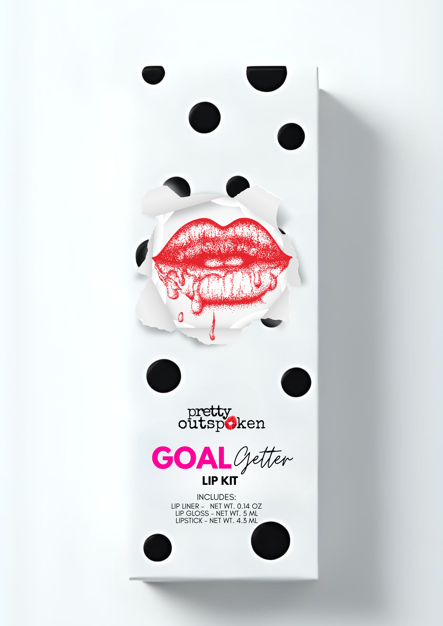 Pretty Outspoken Goal Getter Lip Kit