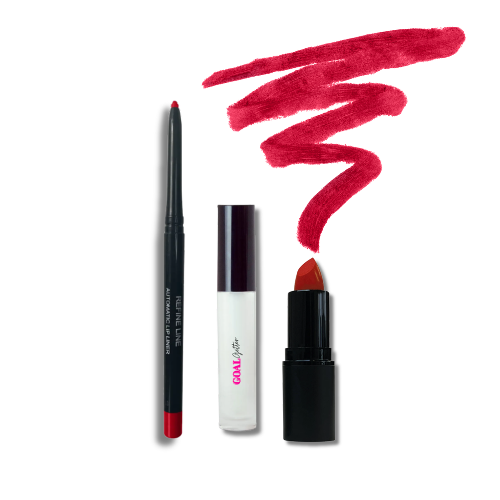 Pretty Outspoken Goal Getter Lip Kit