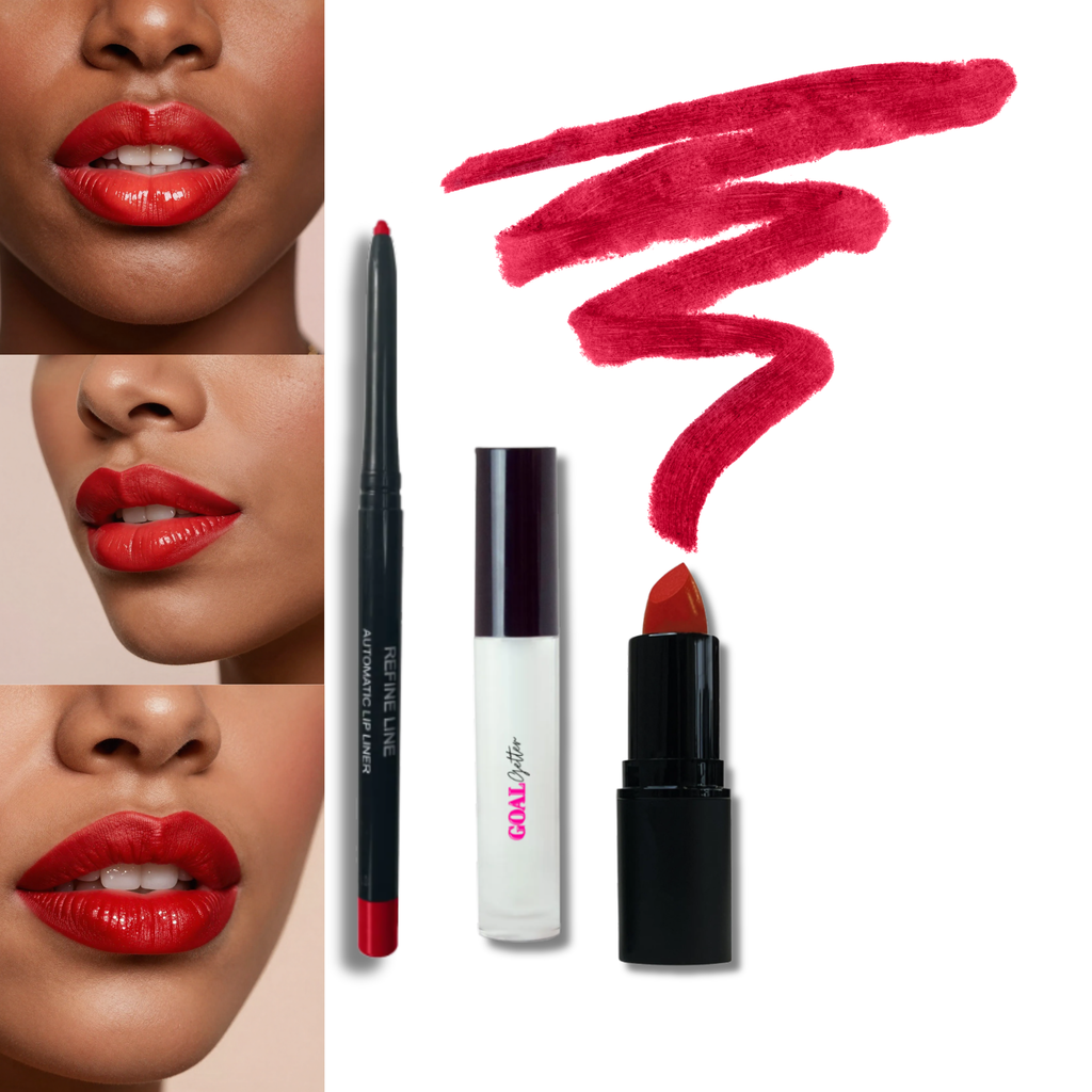 Pretty Outspoken Goal Getter Lip Kit