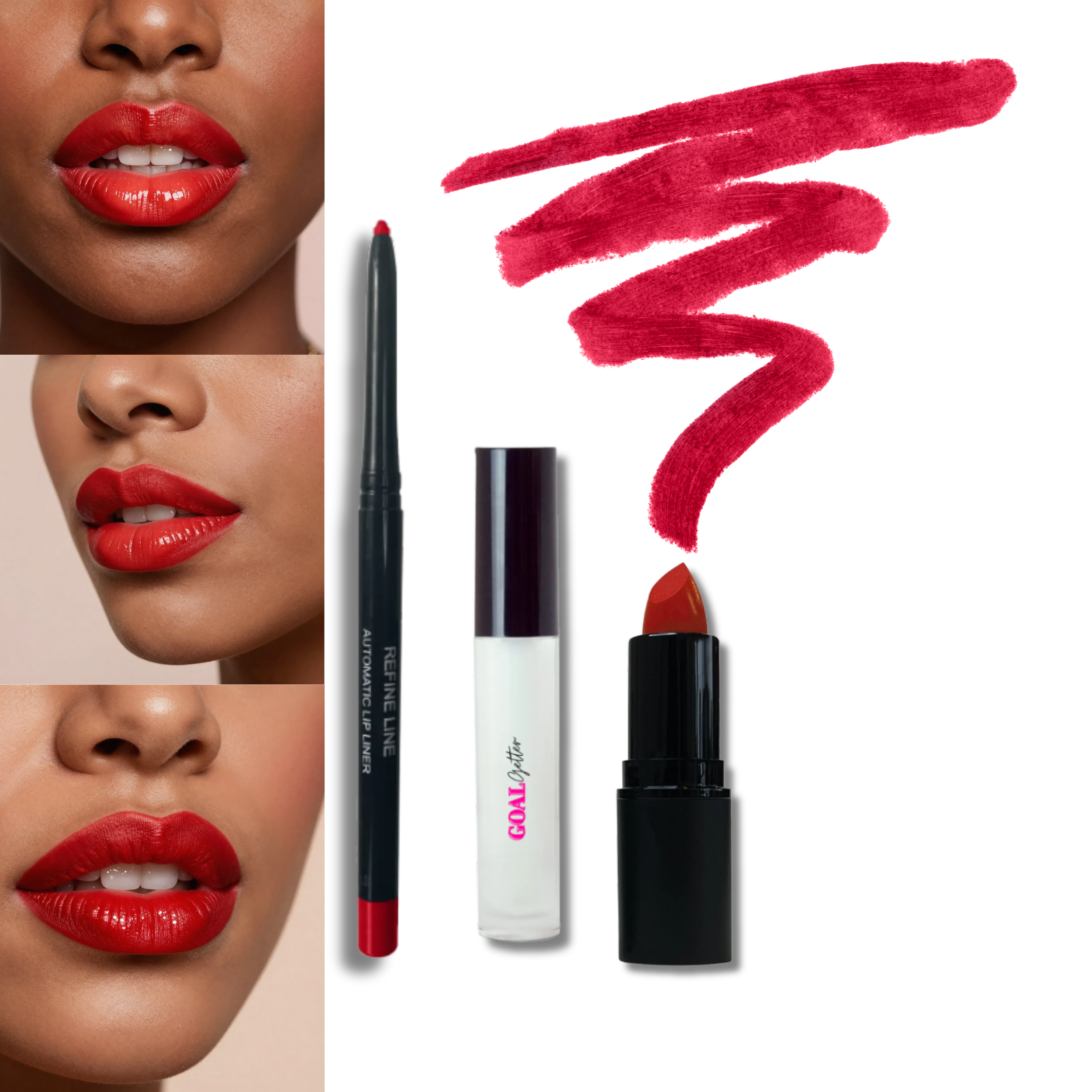 Pretty Outspoken Goal Getter Lip Kit