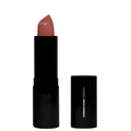 Lipstick with black casing and visible brand name on a white background
