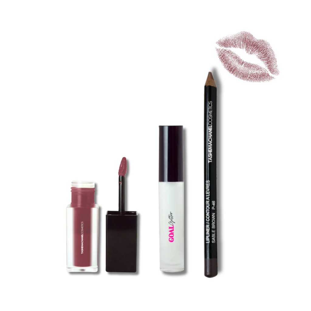 The Melanin Collection Lip Kit: Unbothered, Actually